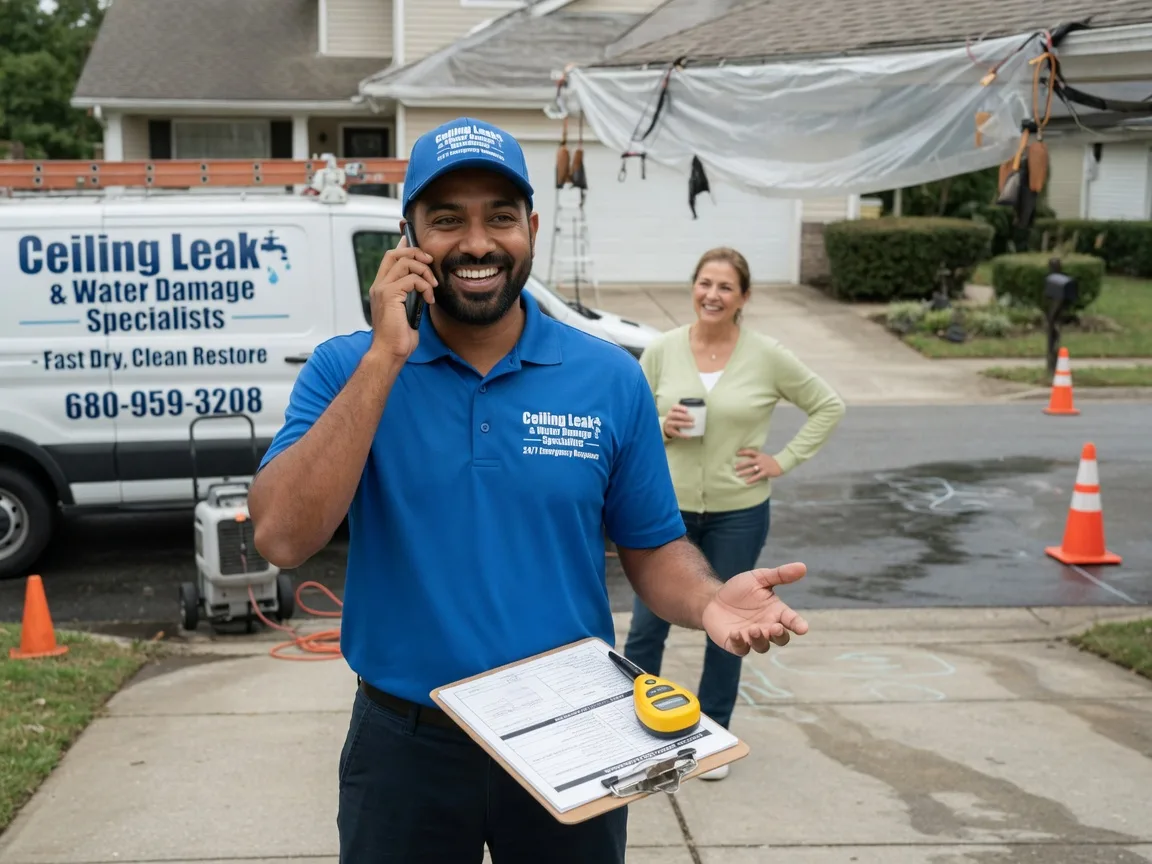 Ceiling Leak Cleanup Bedrock, CO FAQs